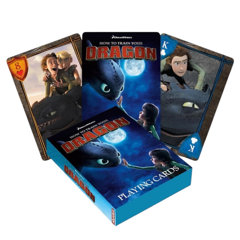 DreamWorks How To Train Your Dragon Playing Cards - NWT